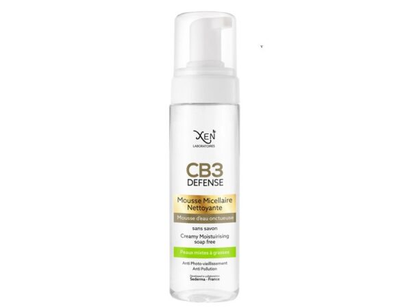 CB3 Mousse micellaire-peau mixtes à grasse
